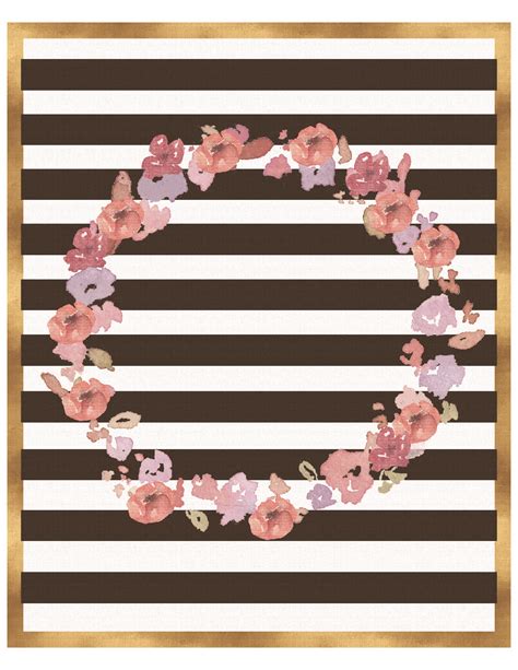 kate spade inspired printables